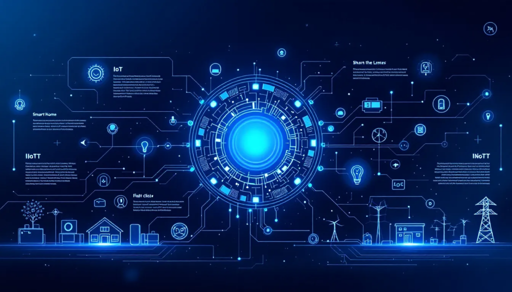 A visual representation of effective strategies for IoT-Web integration, showcasing different IoT devices.