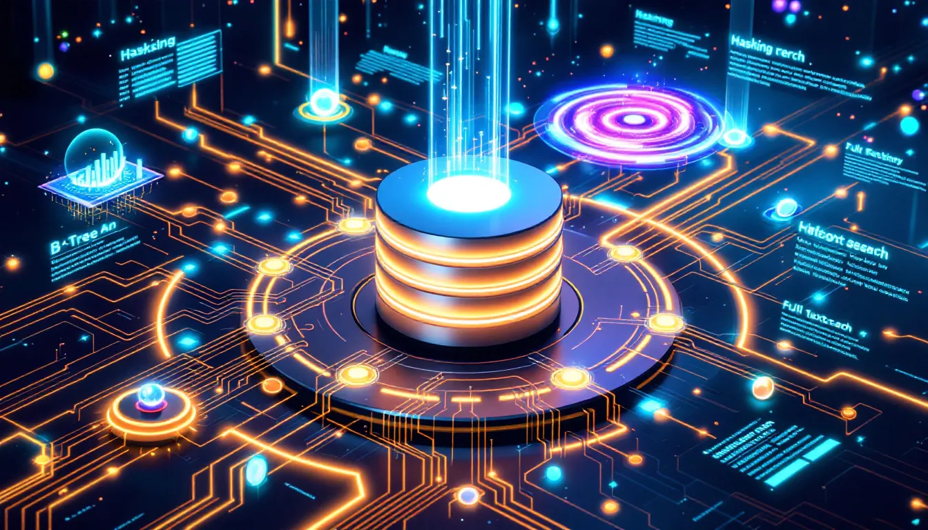 Indexing techniques for large databases can improve query performance.