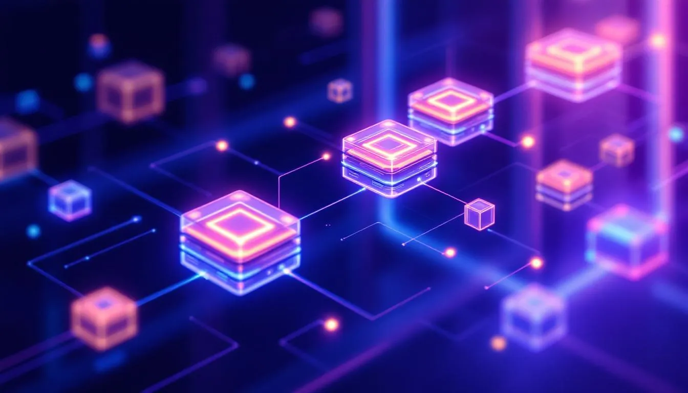 An illustration depicting the concept of scalable microservices with Kubernetes.