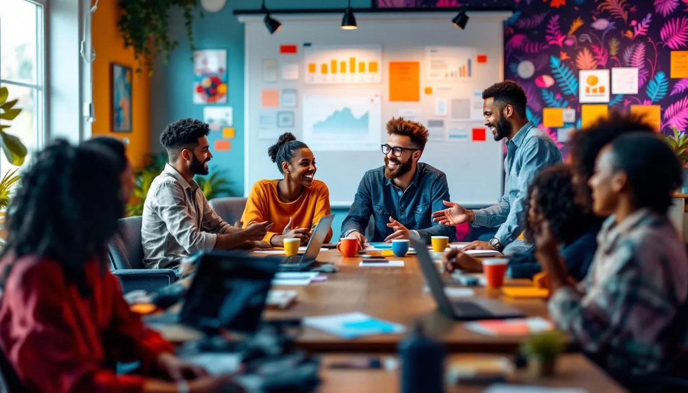 The benefits of psychological safety in agile software development, showcasing a successful team.