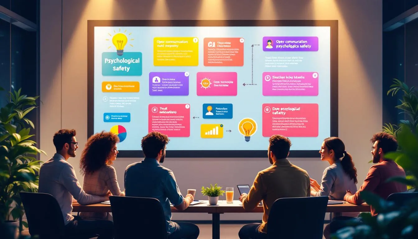 Overcoming barriers to psychological safety in a software team.